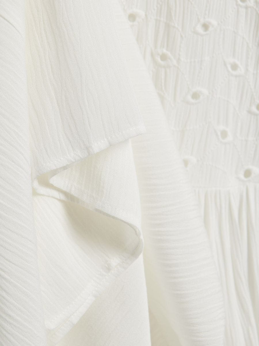 Viscose skirt - white - RESERVED - 5