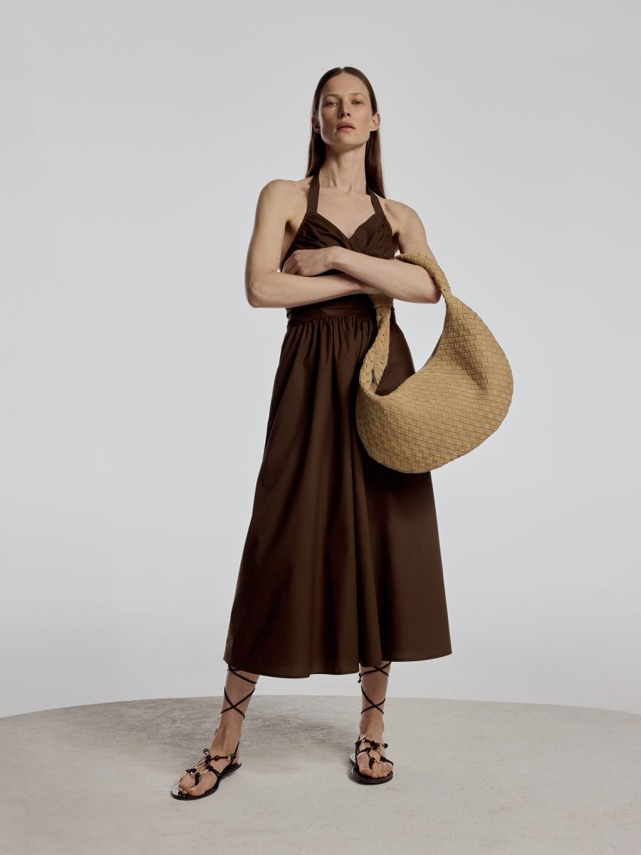Strap flat sandals - dark brown - RESERVED - 2