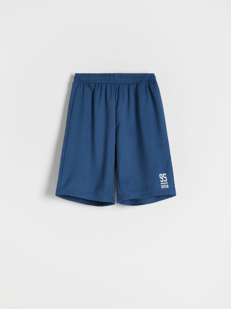 Shorts with print - navy - RESERVED - 2
