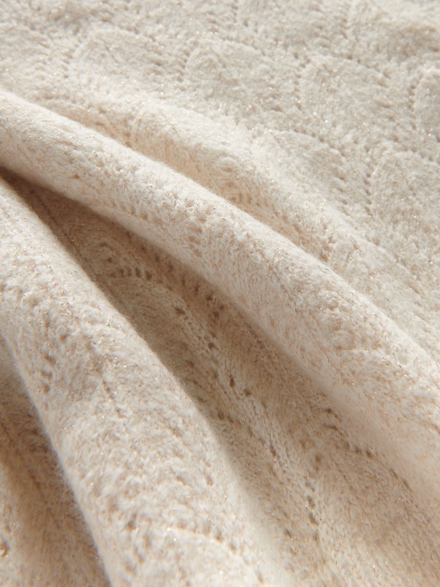 Openwork jumper - beige - RESERVED - 5