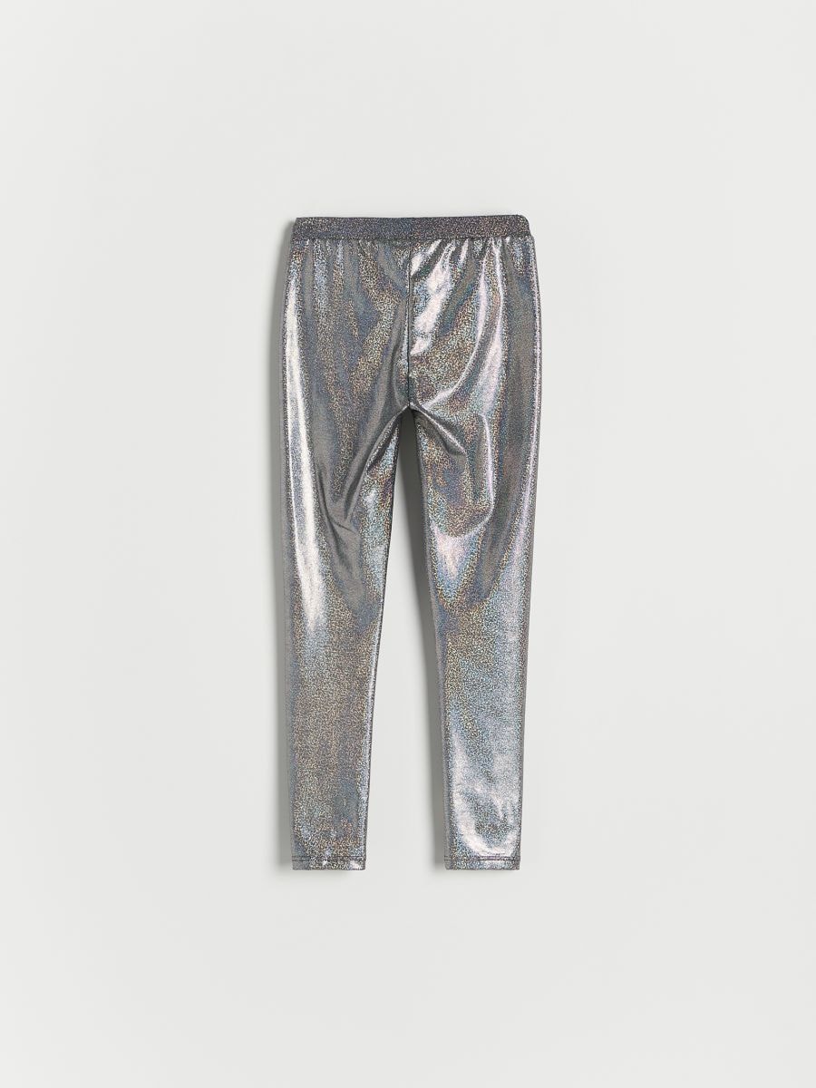 Shiny leggings - silver - RESERVED - 5