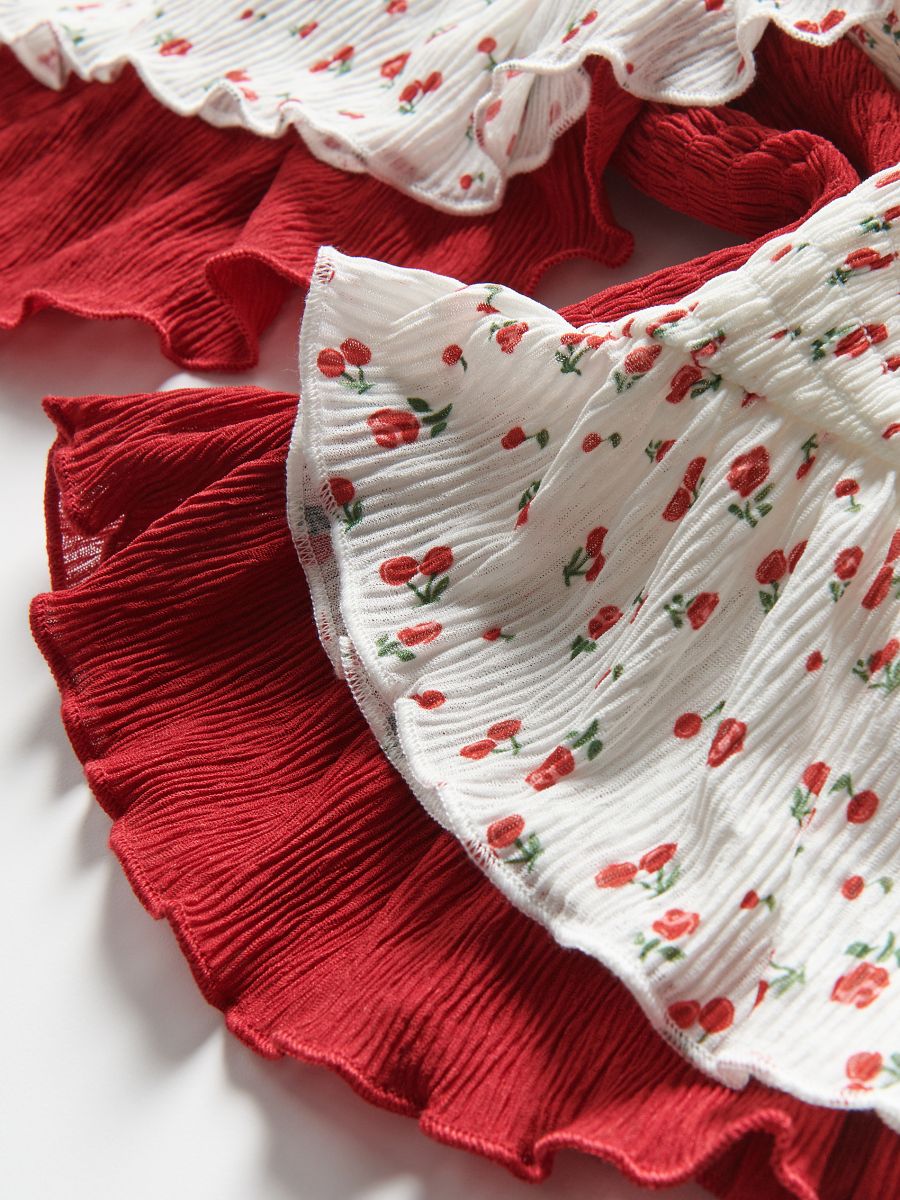 Ruffle blouse - multicolor - RESERVED - 2