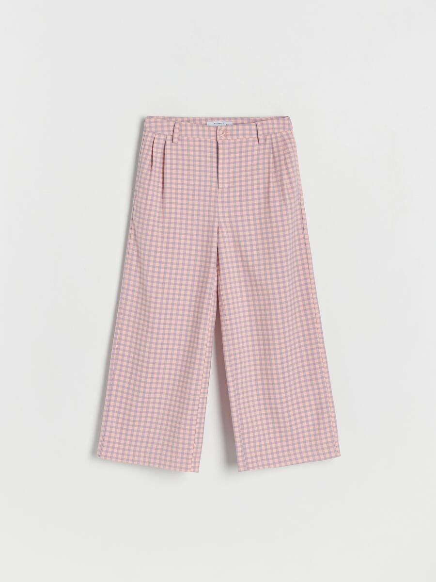Check trousers - light orange - RESERVED - 3