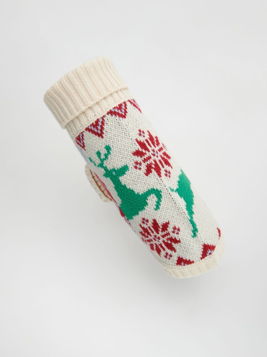 Jõuluteemaline koerakostüüm - mitmevärviline - RESERVED - 2