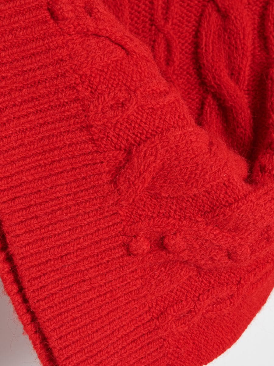 Roll neck jumper - red - RESERVED - 5