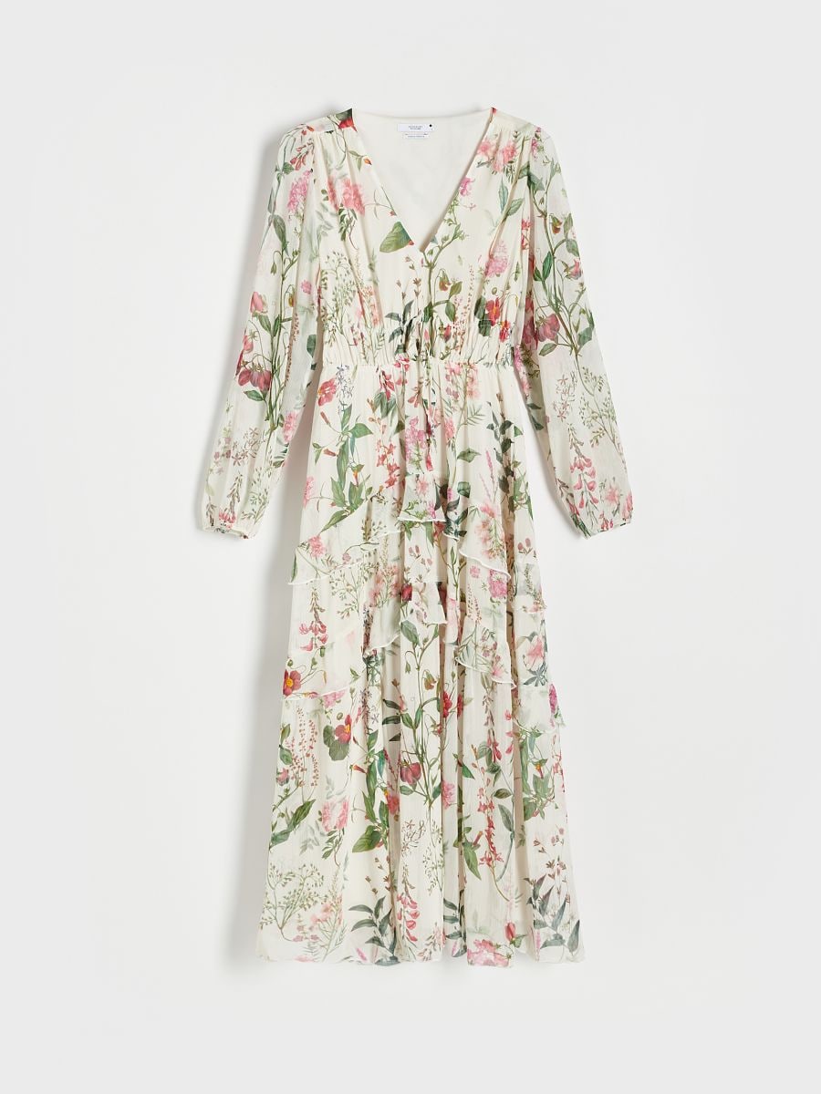Maxi-Blumenkleid - bunt - RESERVED - 2