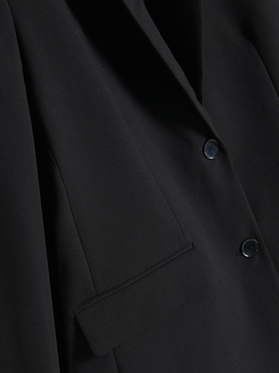 Marynarka oversize - czarny - RESERVED - 5