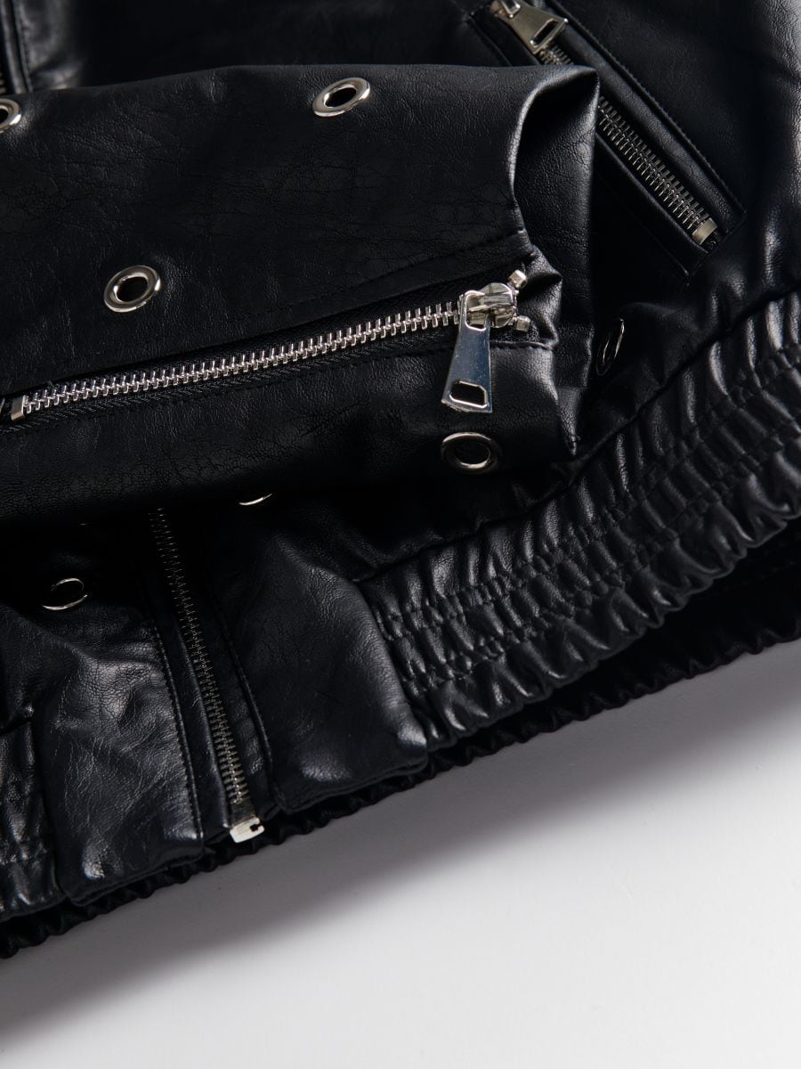 Jacket with decorative details - black - RESERVED - 6
