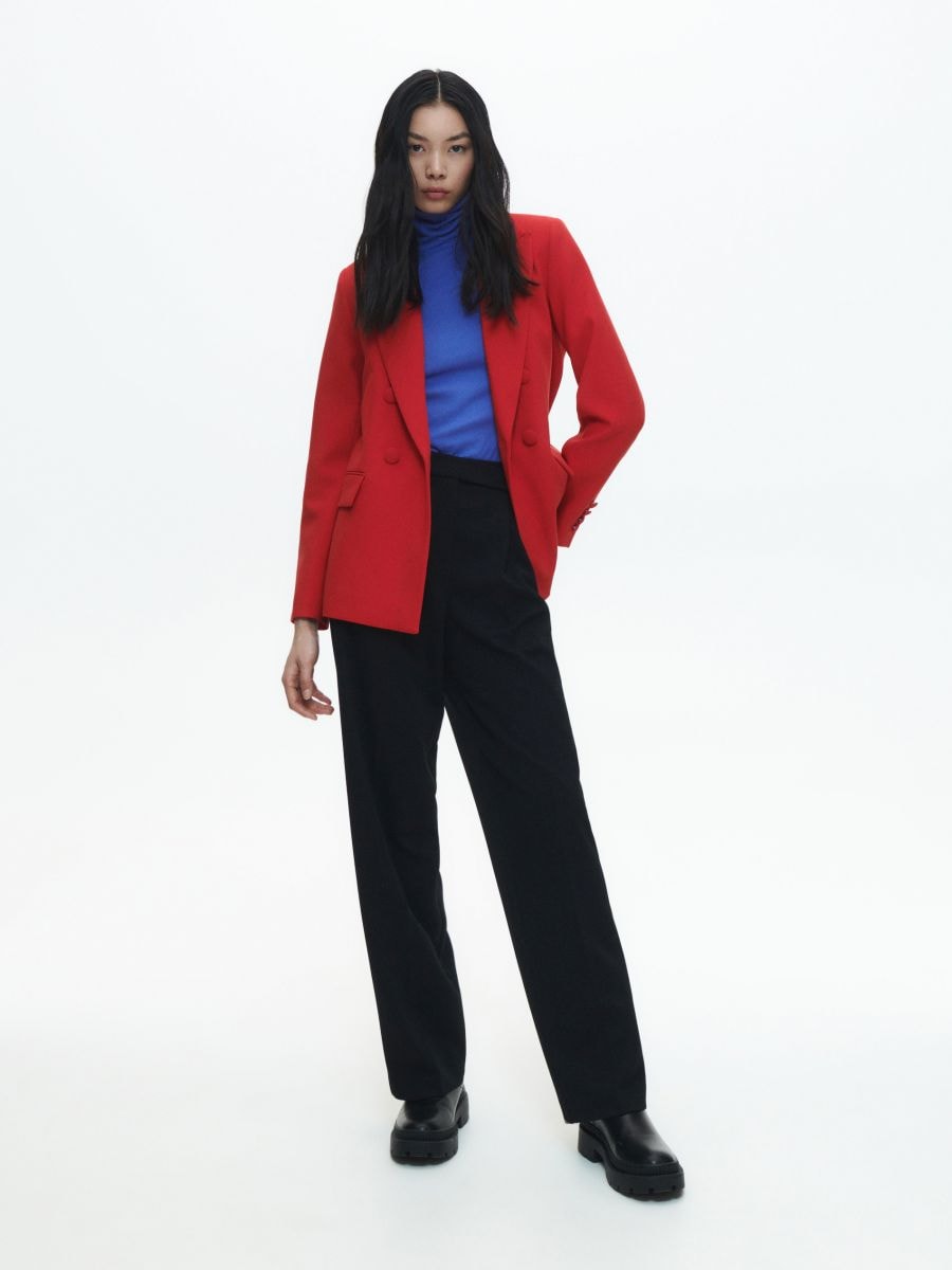 Plain blazer - red - RESERVED - 6
