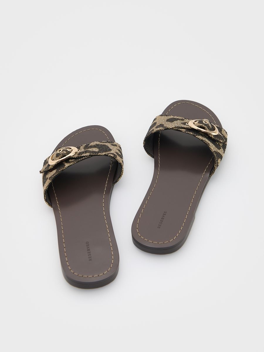 Sliders with buckles - multicolor - RESERVED - 5