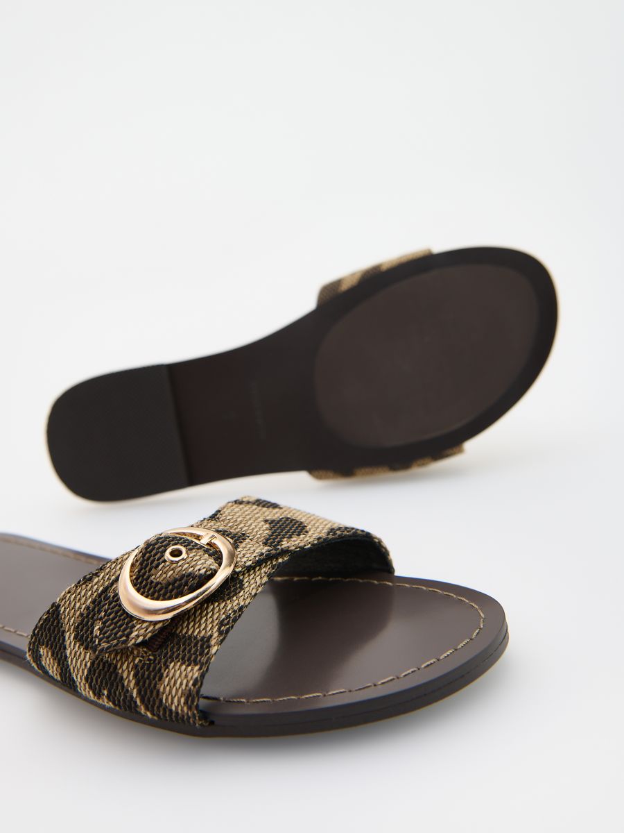 Sliders with buckles - multicolor - RESERVED - 6