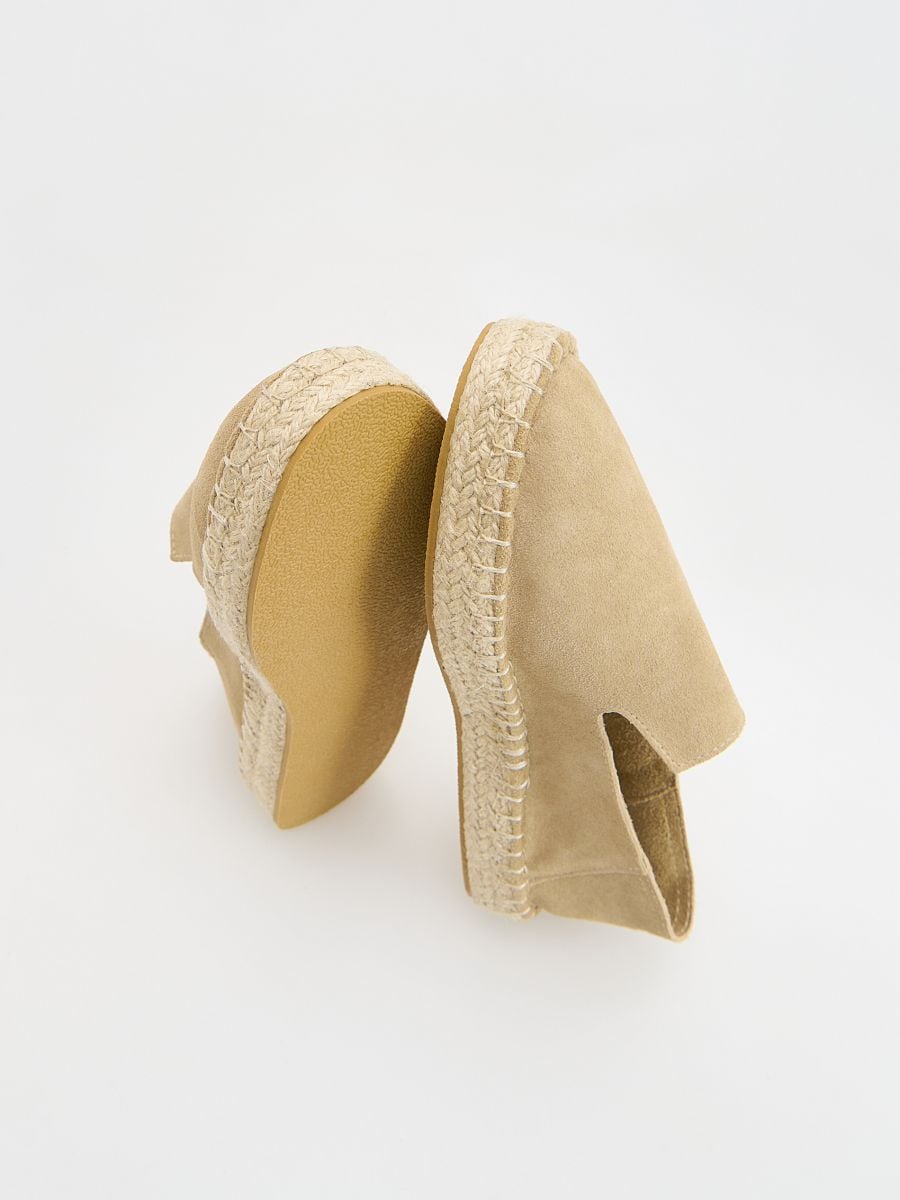 Suede espadrilles - beige - RESERVED - 4