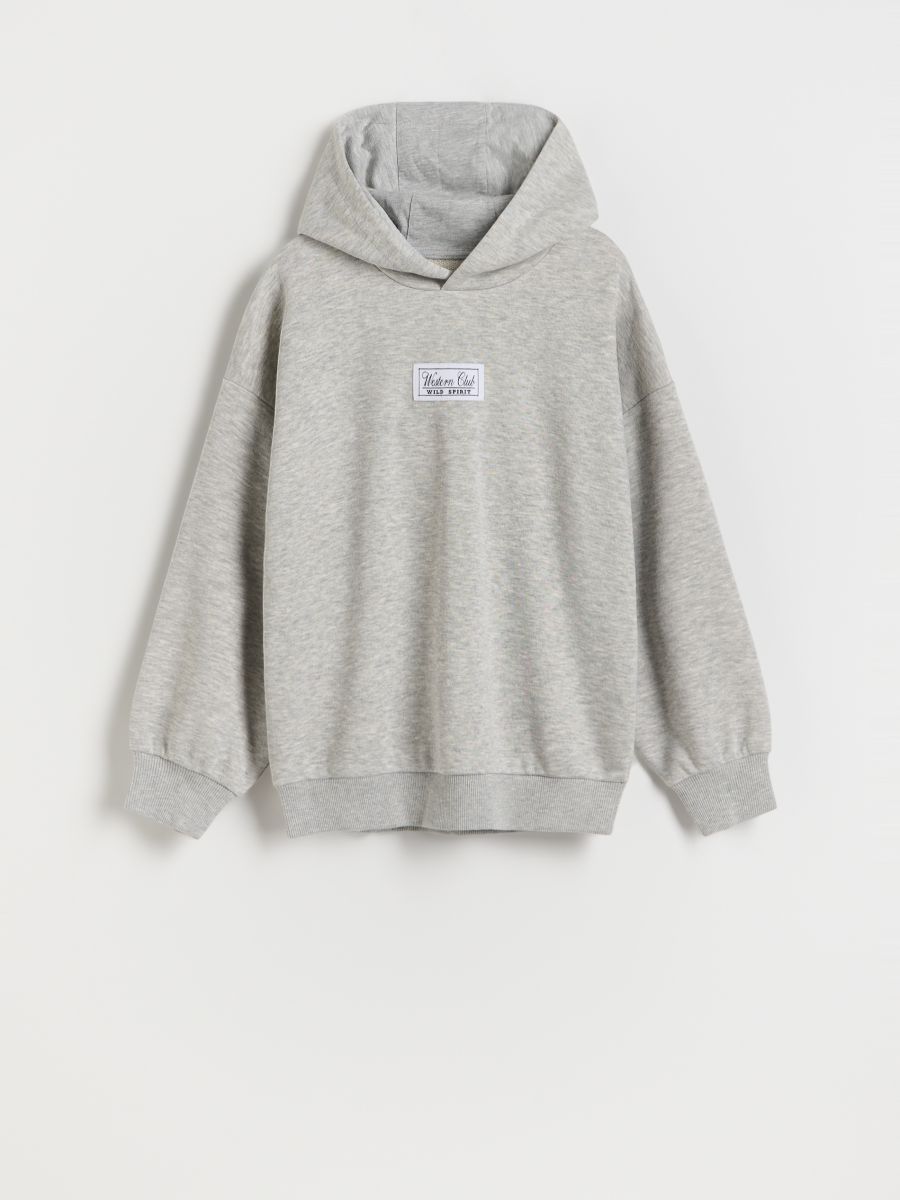 Hoodie - light grey - RESERVED