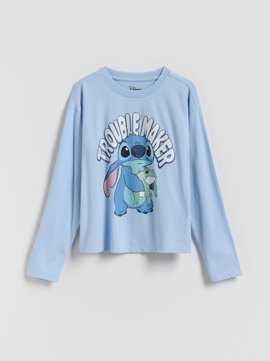 Majica Lilo i Stitch - svetlo plava - RESERVED