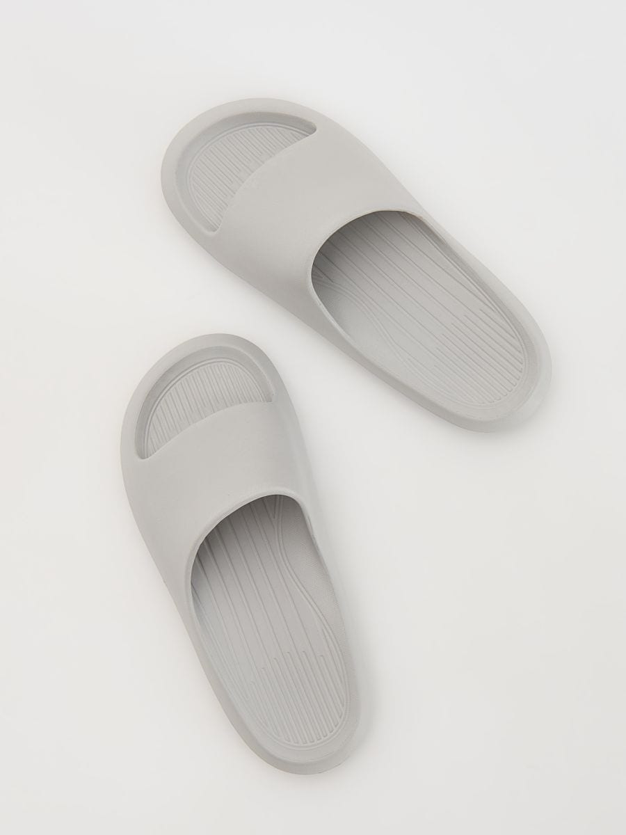 Neoprene sliders - light grey - RESERVED - 3