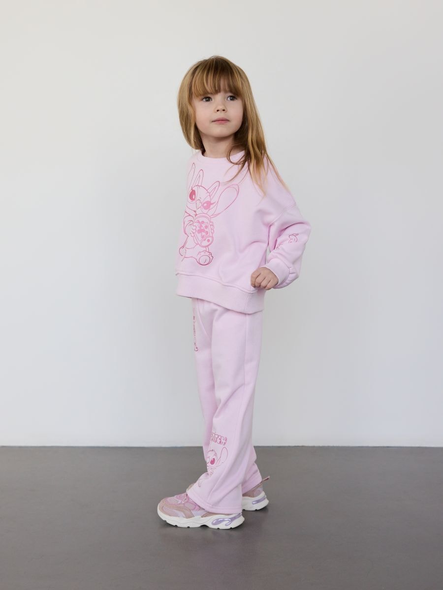Lilo & Stitch sweatshirt - pastel pink - RESERVED - 7