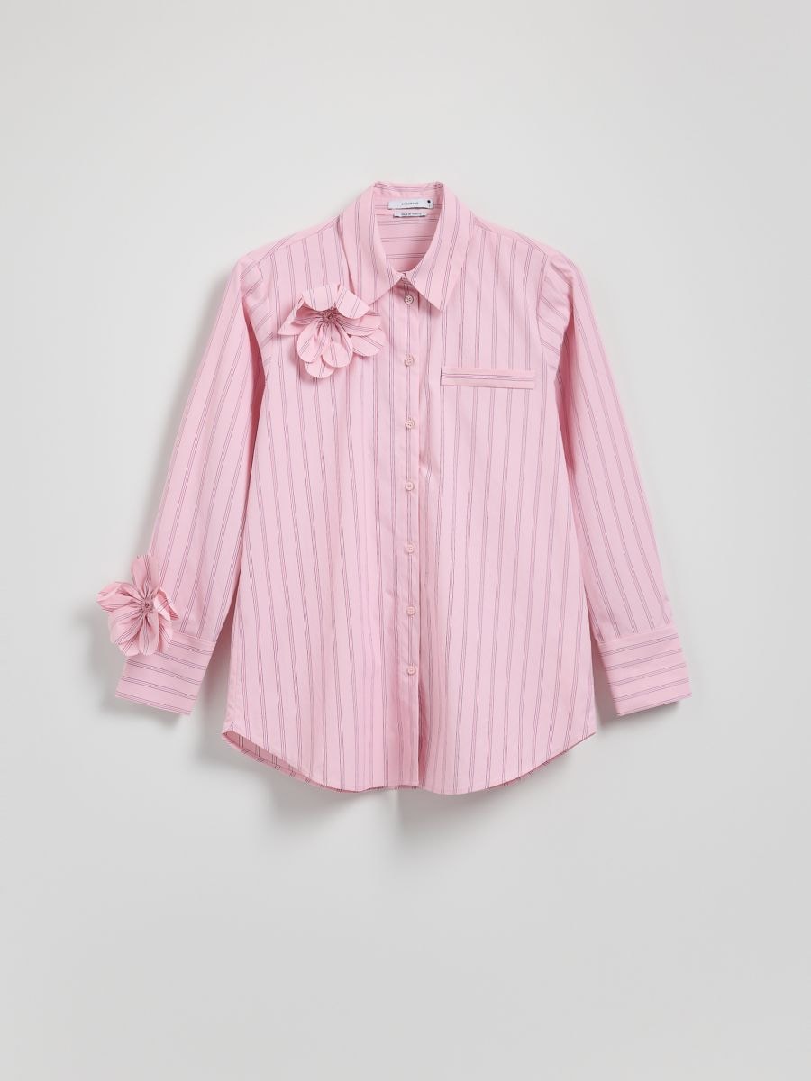 LADIES` SHIRT - ROSA - RESERVED