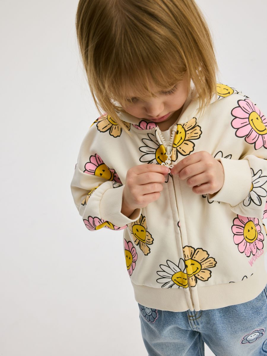 Duks s aplikacijom SmileyWorld® - krem - RESERVED - 2