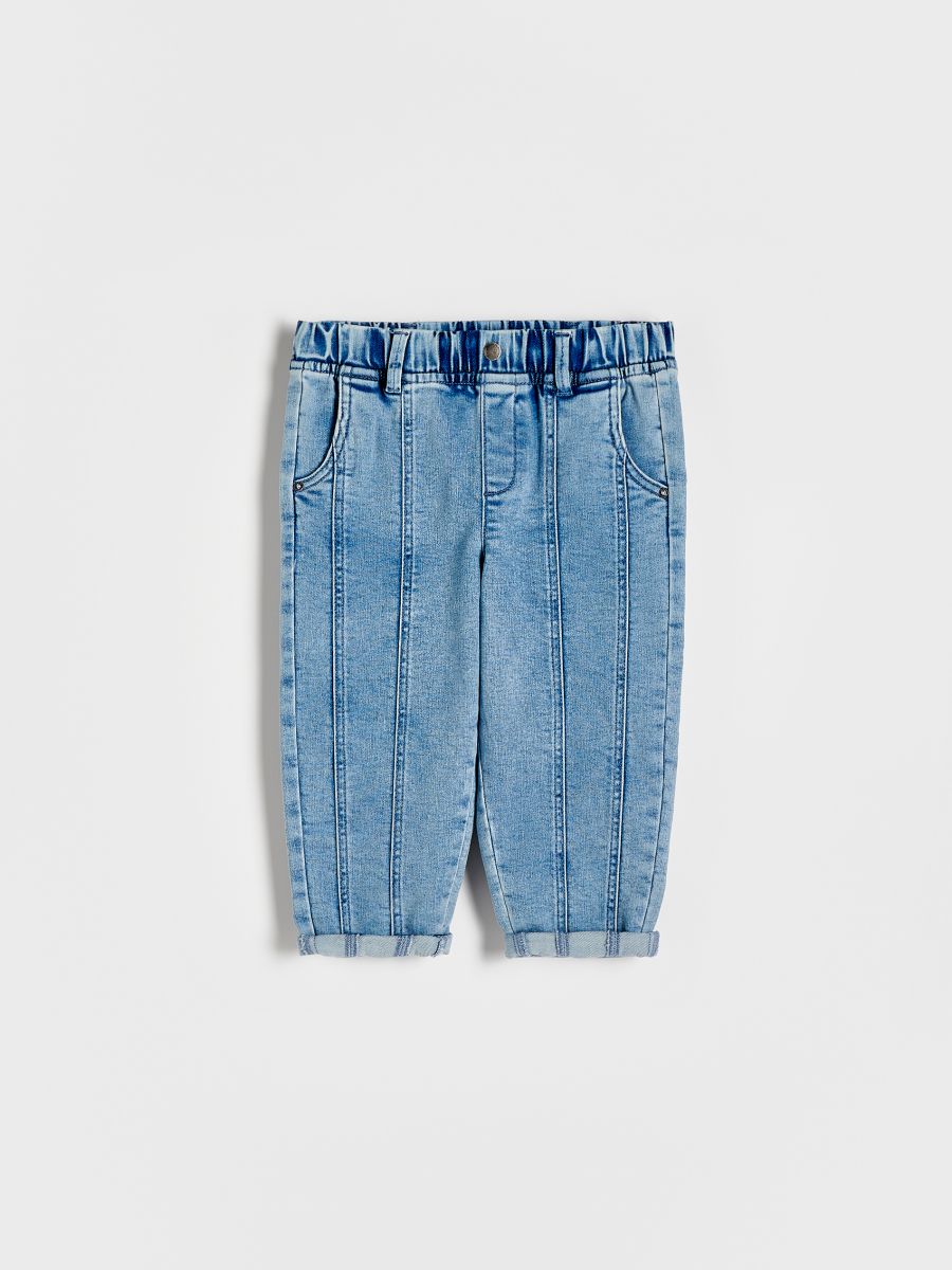 BOYS` JEANS TROUSERS - blå - RESERVED