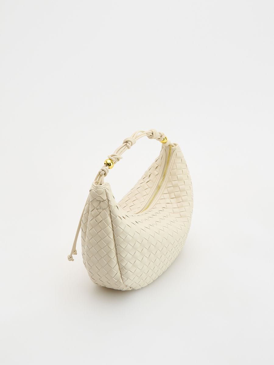 LADIES` HANDBAG - cream - RESERVED - 2