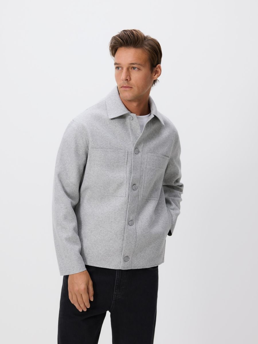 Shacket - light grey - RESERVED