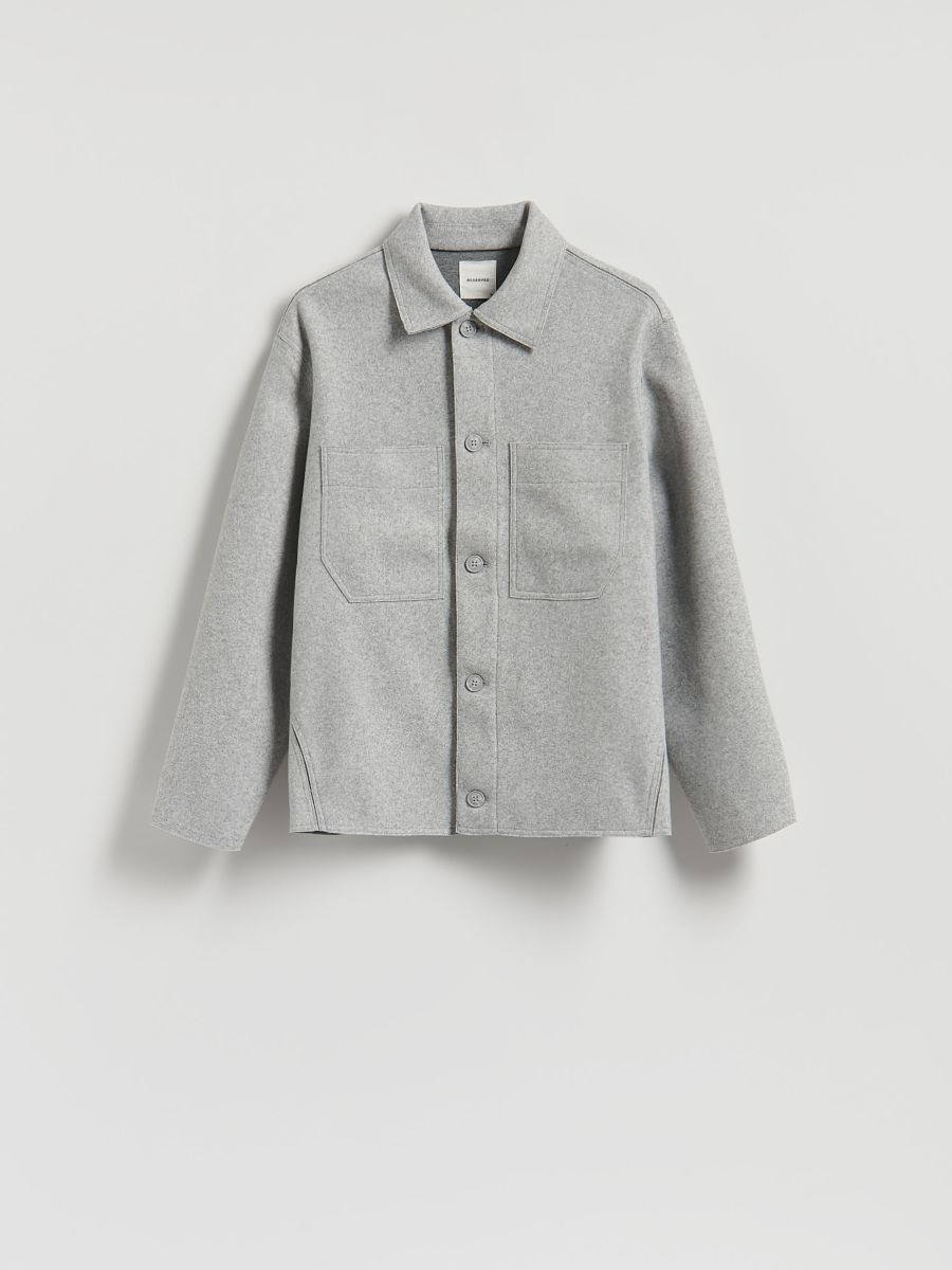 Shacket - light grey - RESERVED