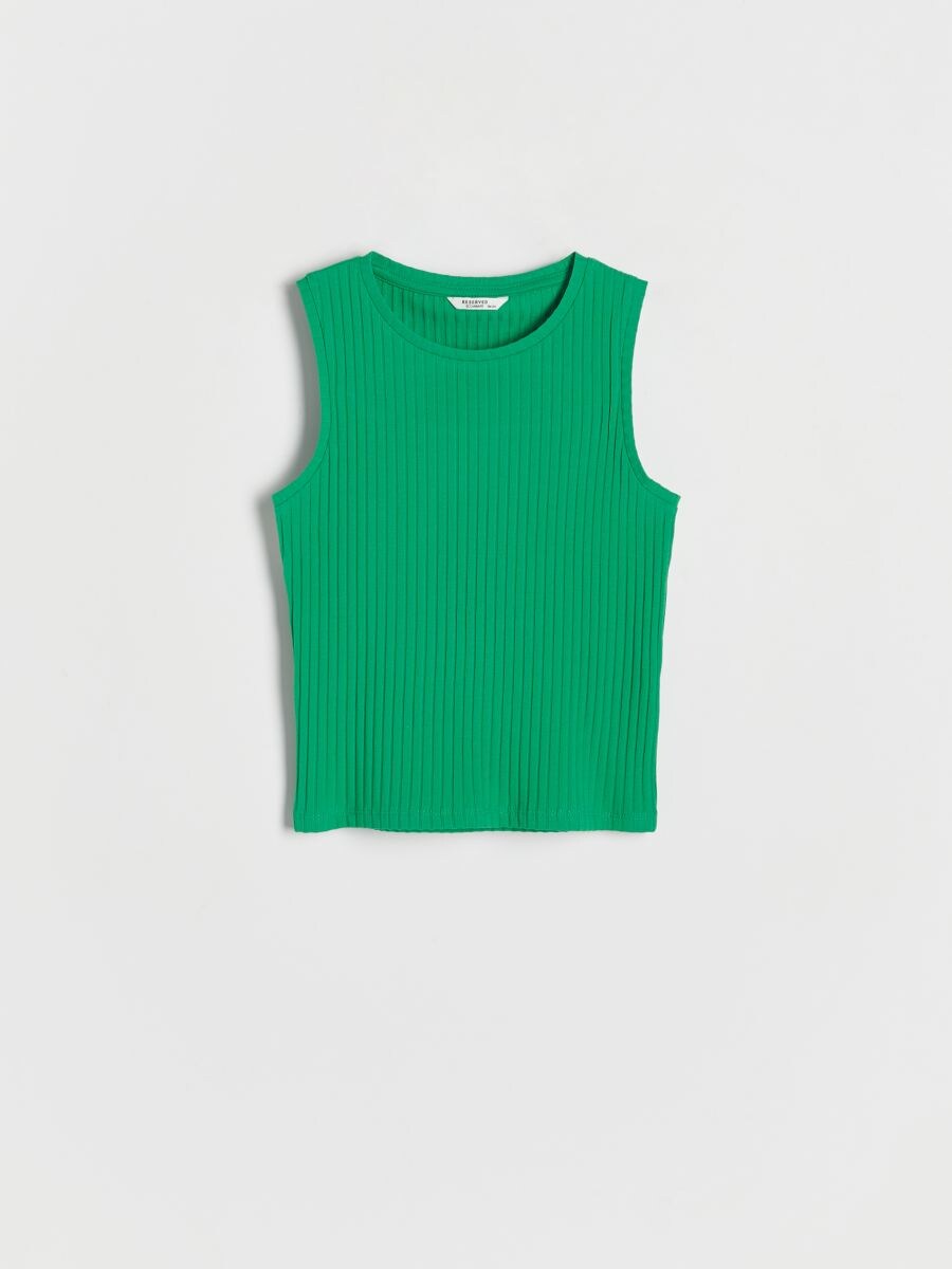 Stripe top - green - RESERVED - 3