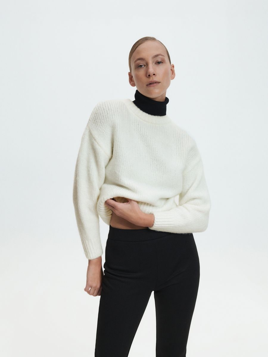 Soft jumper - cream - RESERVED - 3