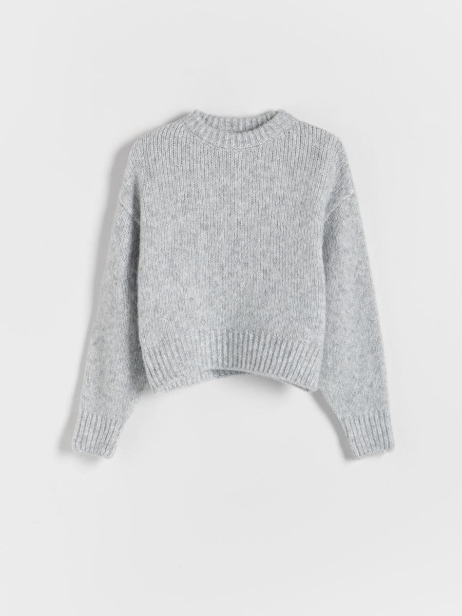 Soft jumper - light grey - RESERVED - 4