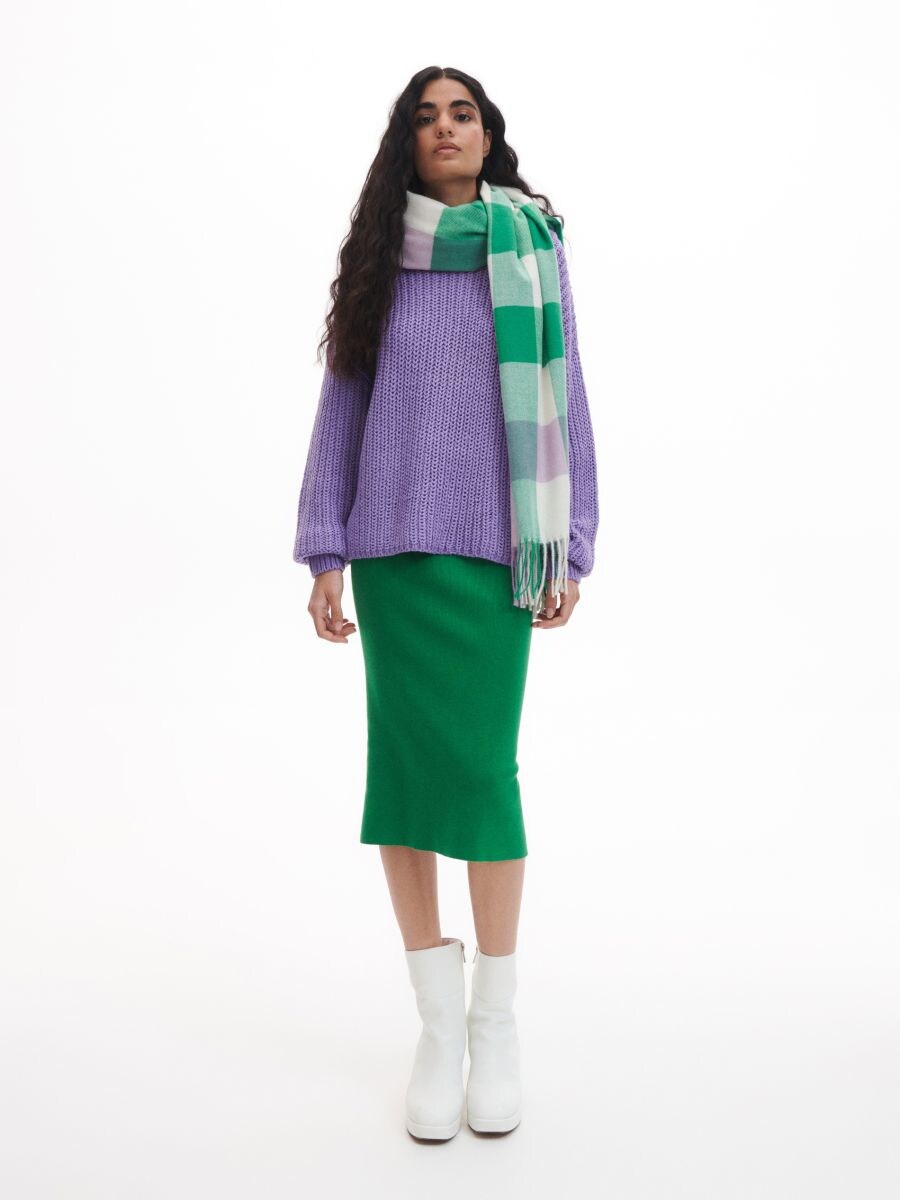 Rollkragenpullover - violett - RESERVED - 5