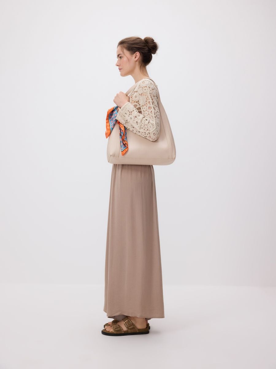 Hobo bag - cream - RESERVED - 5