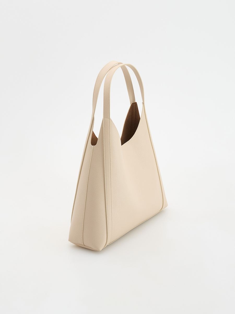 Hobo bag - cream - RESERVED - 2