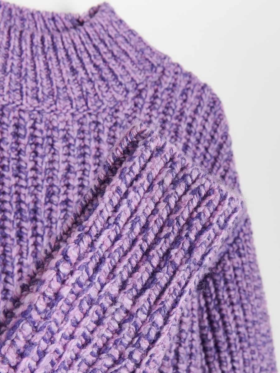 Oversized cropped jumper - multicolor - RESERVED - 6