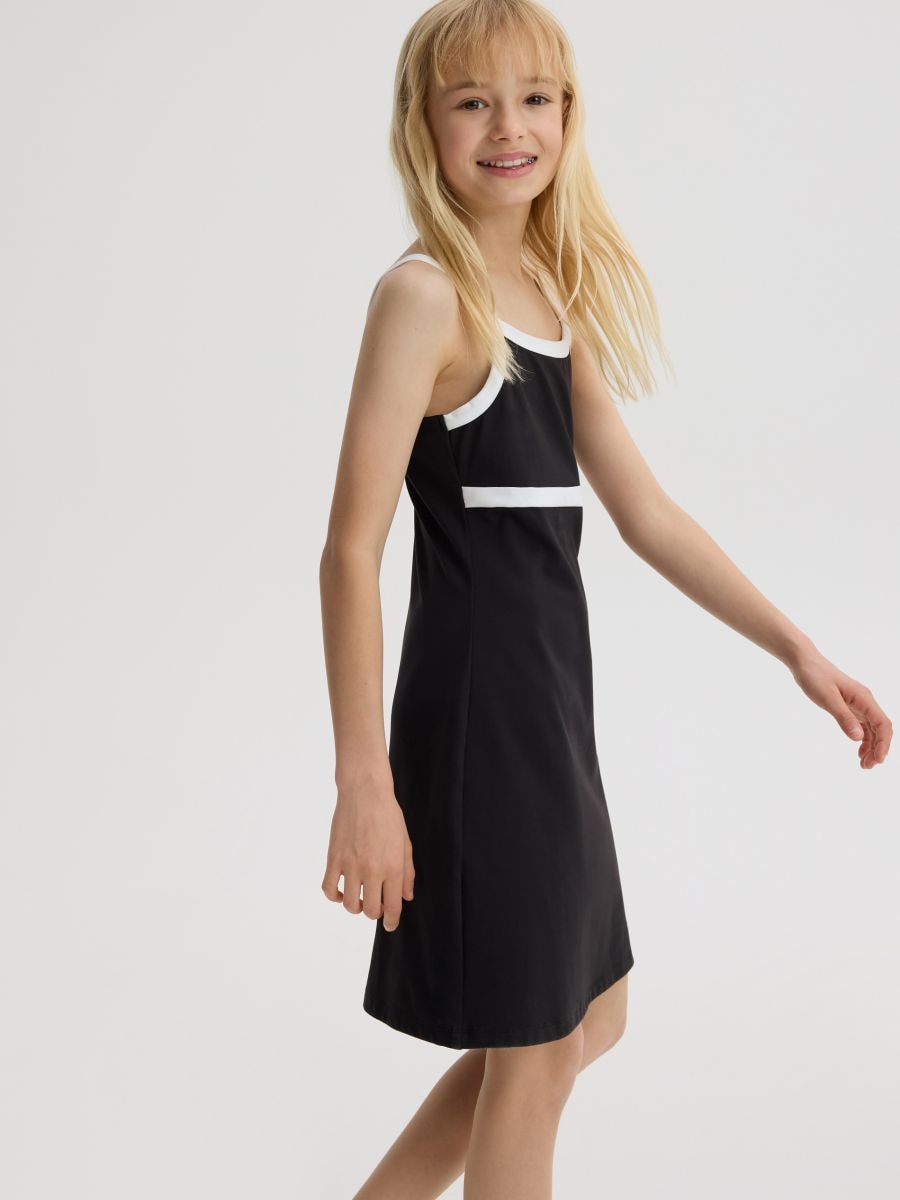 GIRLS` DRESS - schwarz - RESERVED