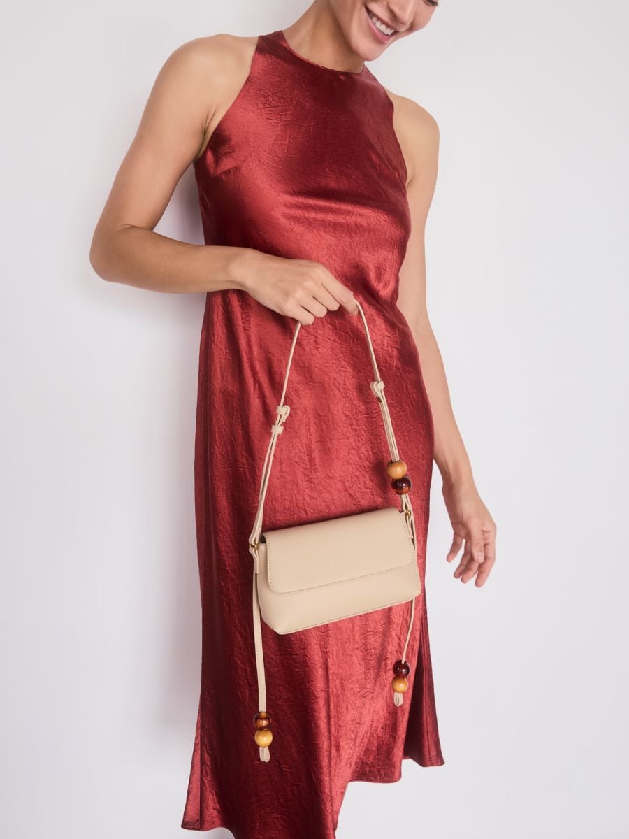 LADIES` HANDBAG - búzaszínű - RESERVED