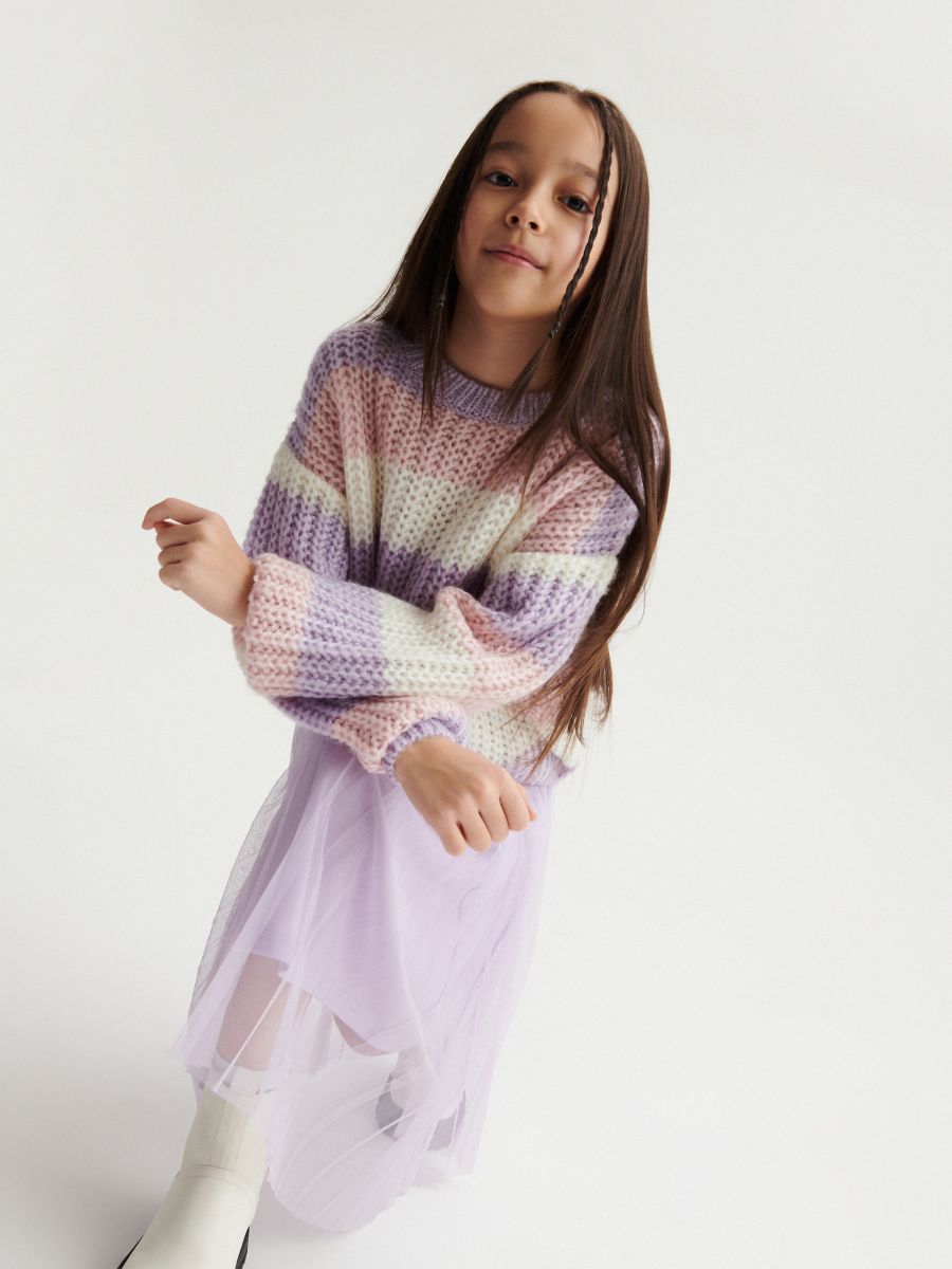 Striped jumper - multicolor - RESERVED - 3