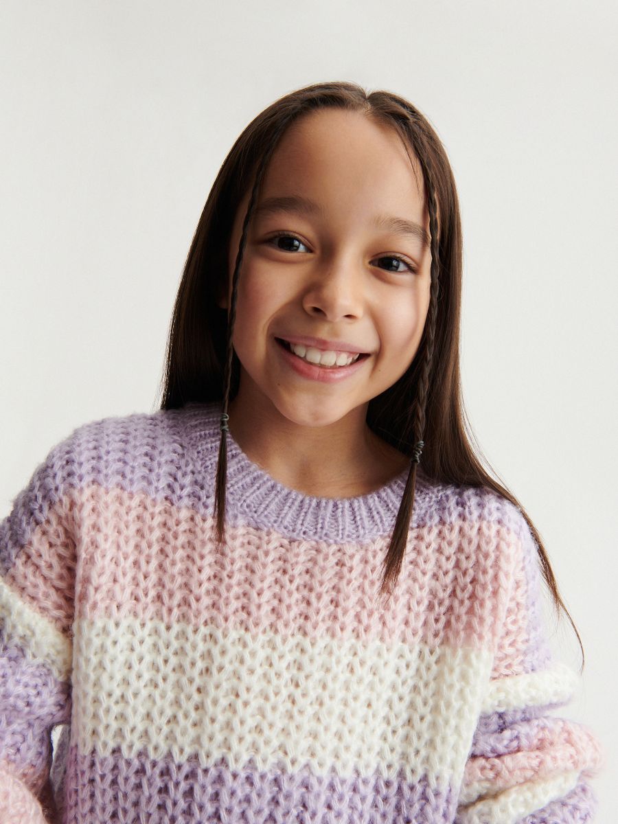 Striped jumper - multicolor - RESERVED - 2