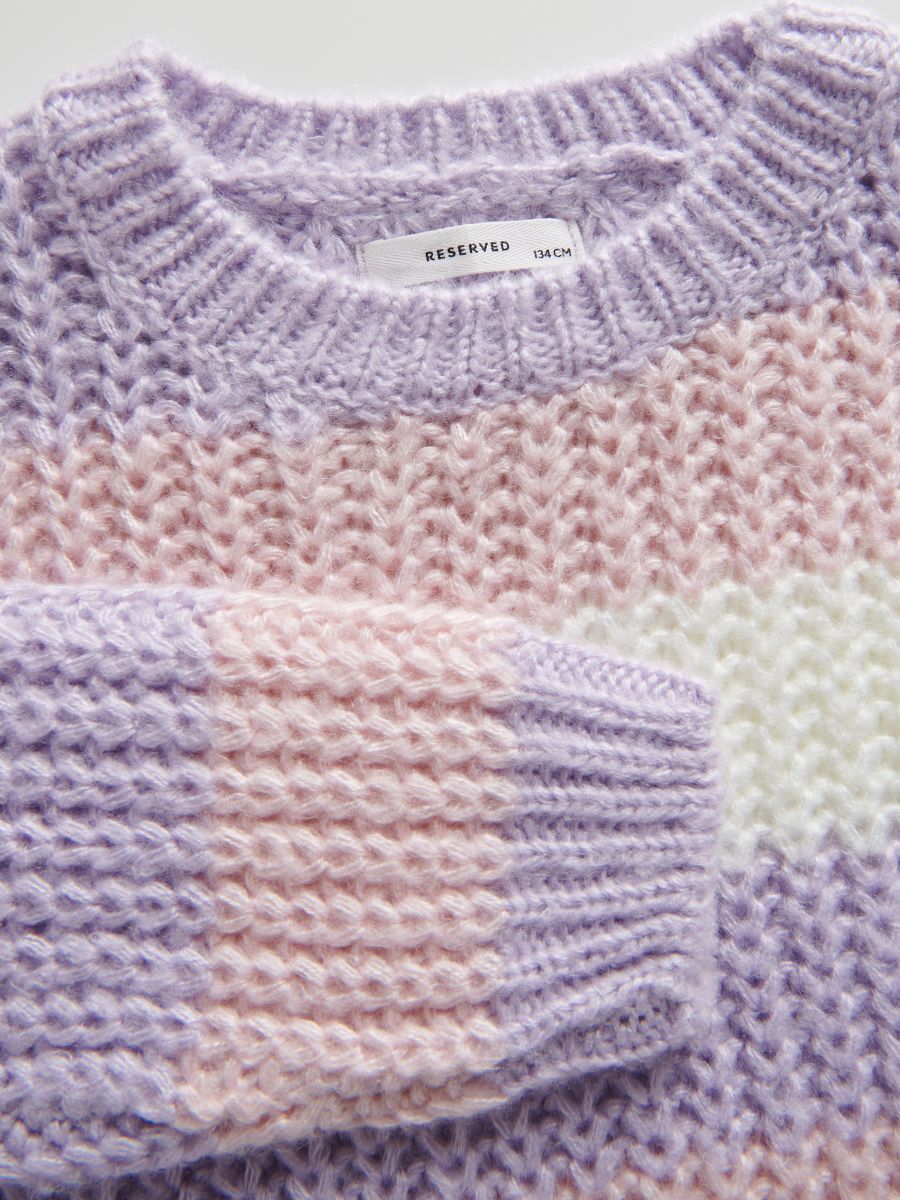 Striped jumper - multicolor - RESERVED - 6