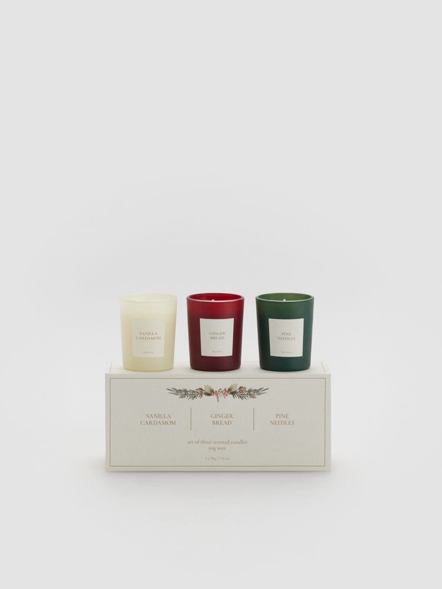 Set di tre mini candele profumate Colore multicolore - RESERVED - 3797V-MLC