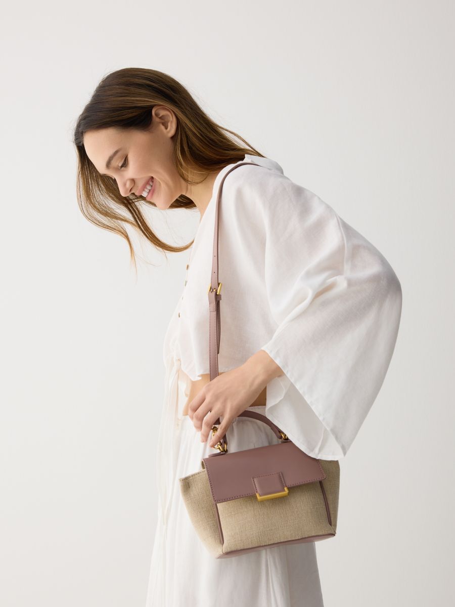 LADIES` HANDBAG - виолетов - RESERVED - 2