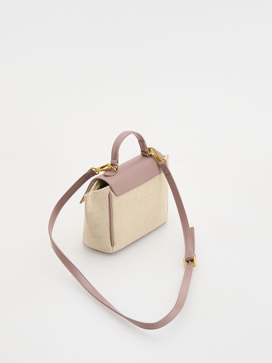 LADIES` HANDBAG - виолетов - RESERVED - 4