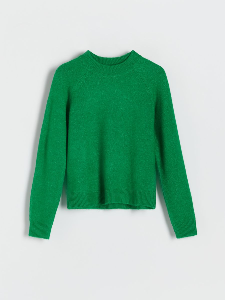 Plain jumper - green - RESERVED - 4