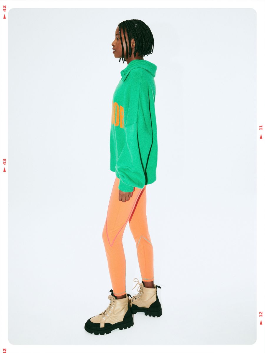 Jumper with slogan - multicolor - RESERVED - 2