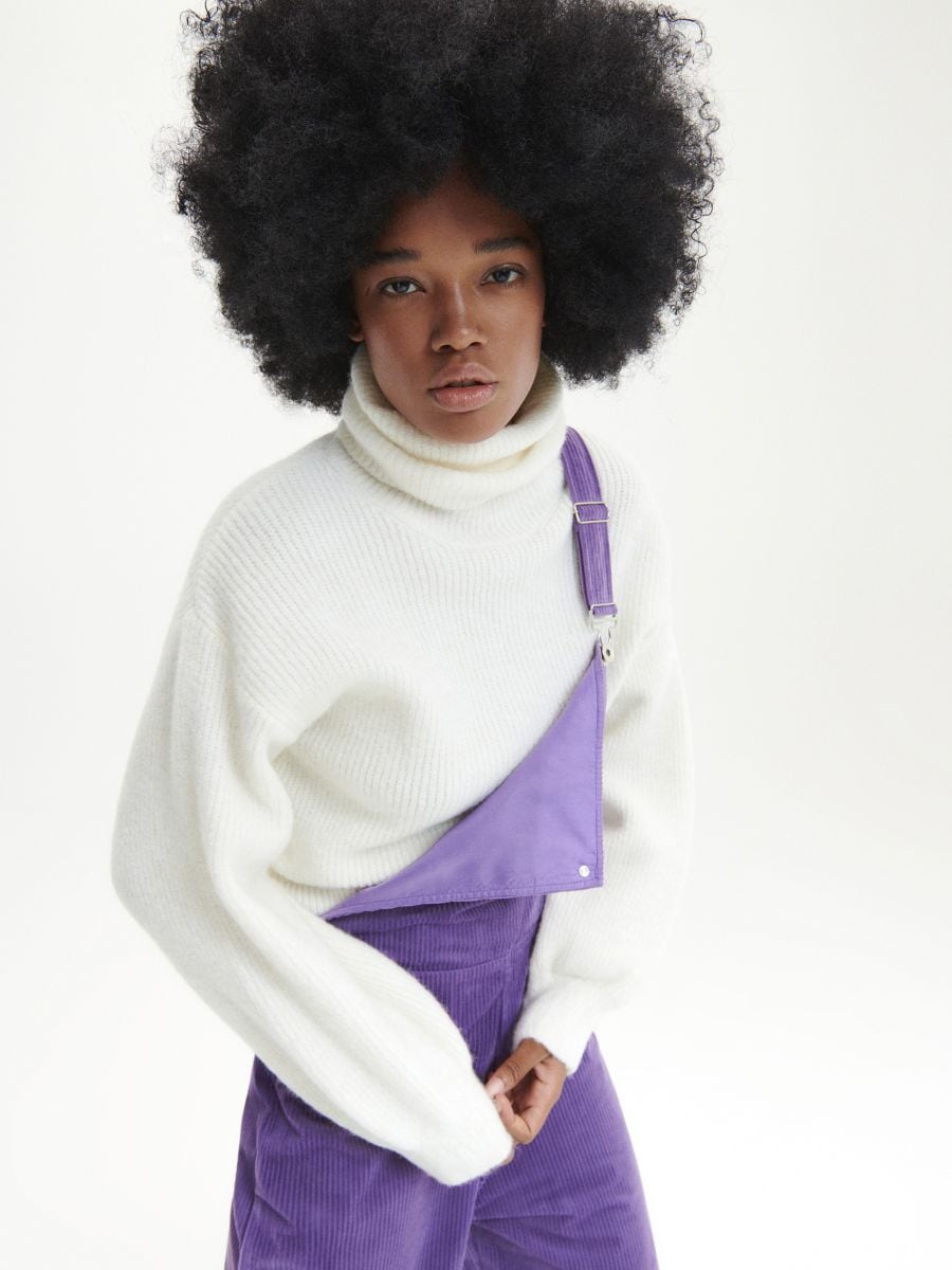 Rollkragenpullover - creme - RESERVED - 2