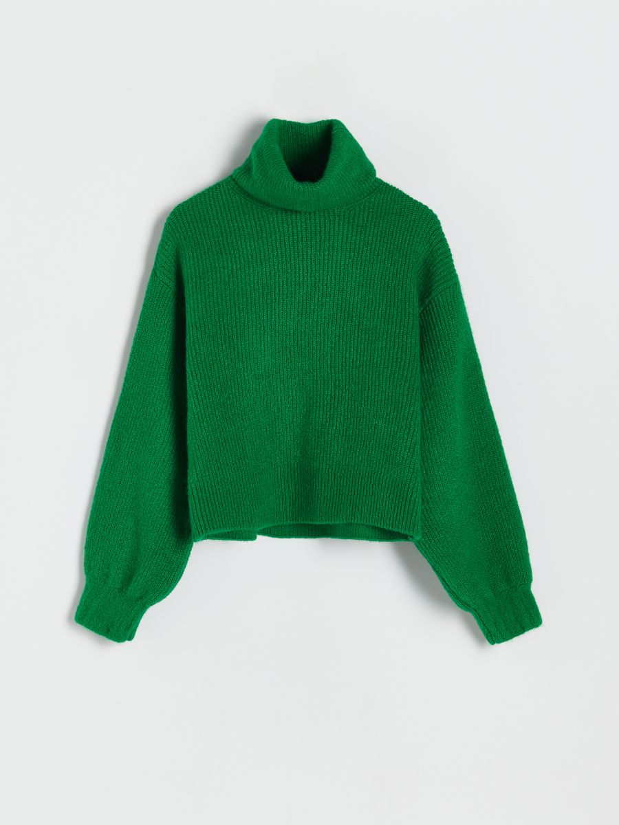 Roll neck jumper - green - RESERVED - 5