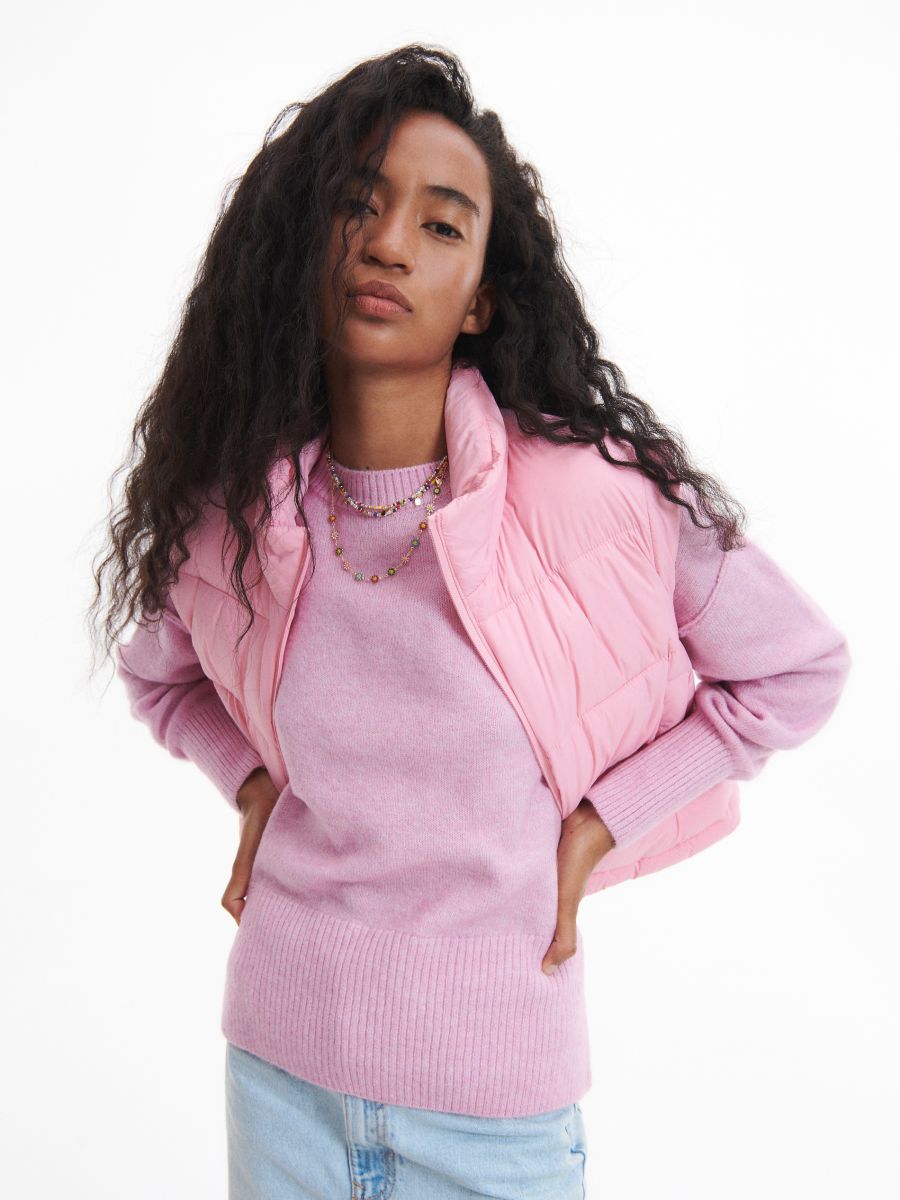 Plain jumper - rose - RESERVED - 5