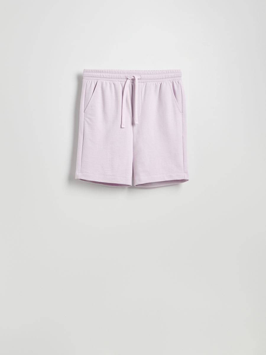 Regular fit sweat shorts - lavender - RESERVED - 5
