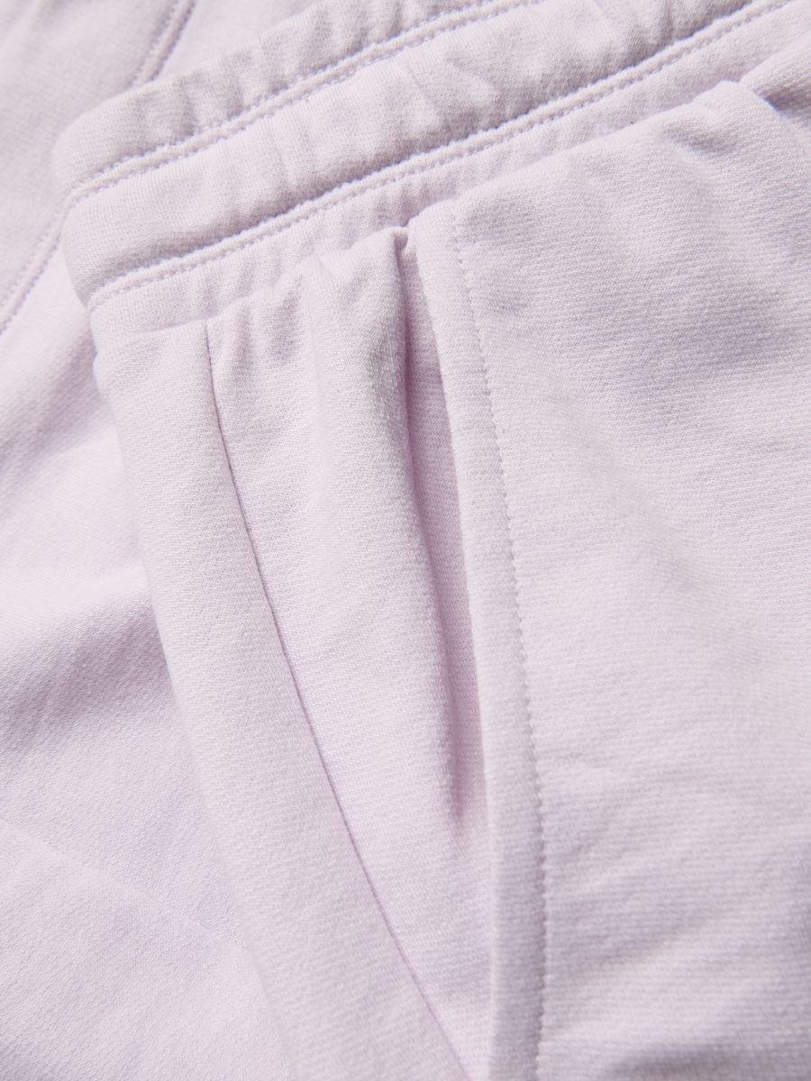 Regular fit sweat shorts - lavender - RESERVED - 6