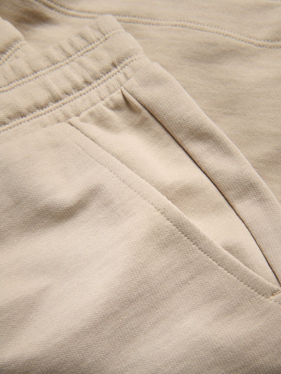 Regular fit sweat shorts - beige - RESERVED - 4
