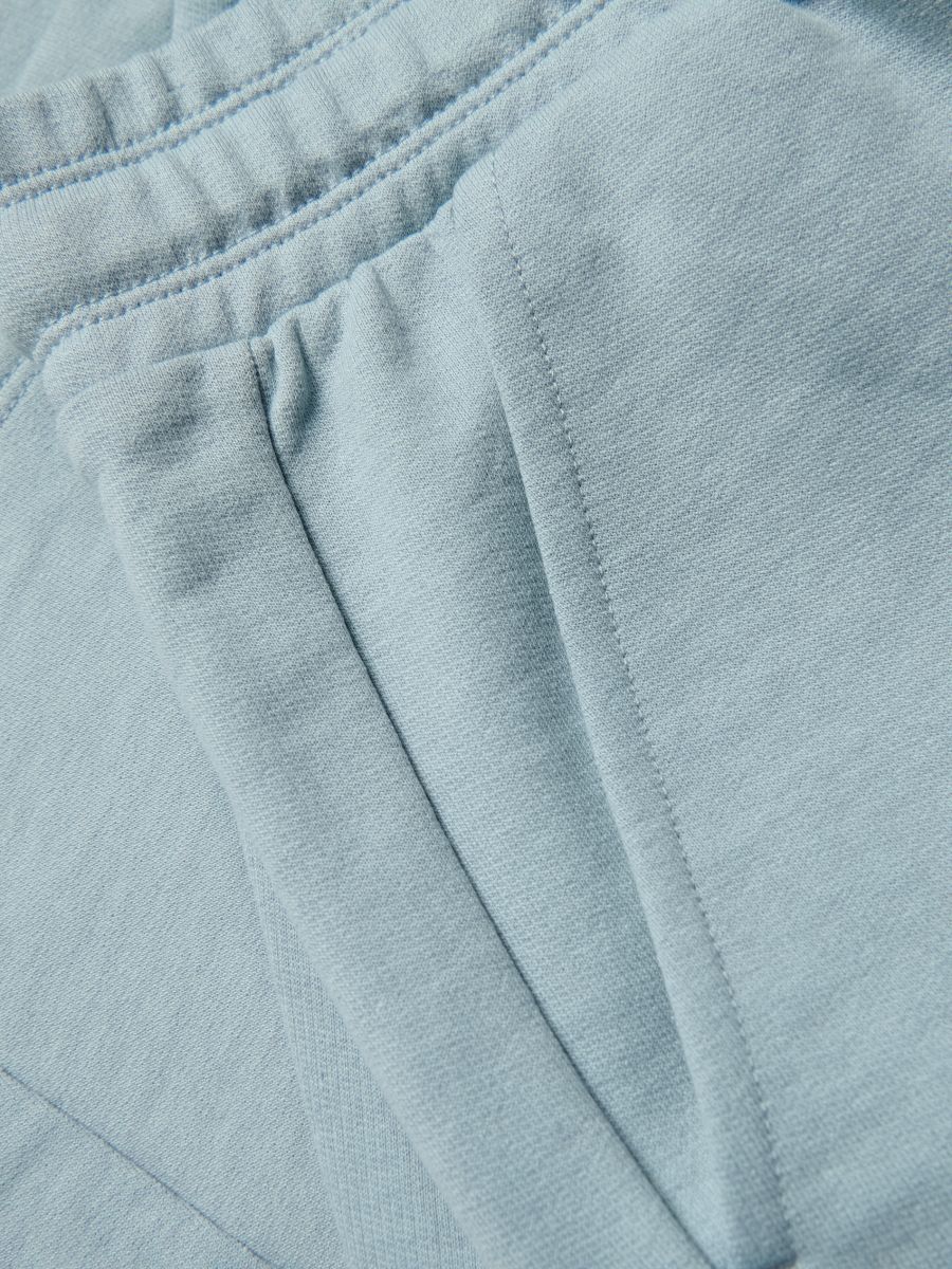 Regular fit sweat shorts - teal green - RESERVED - 5